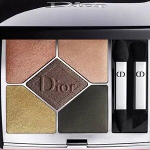 Dior Jungle Eyeshadow Palette - Vibrant Gold, Brown, Green Hues